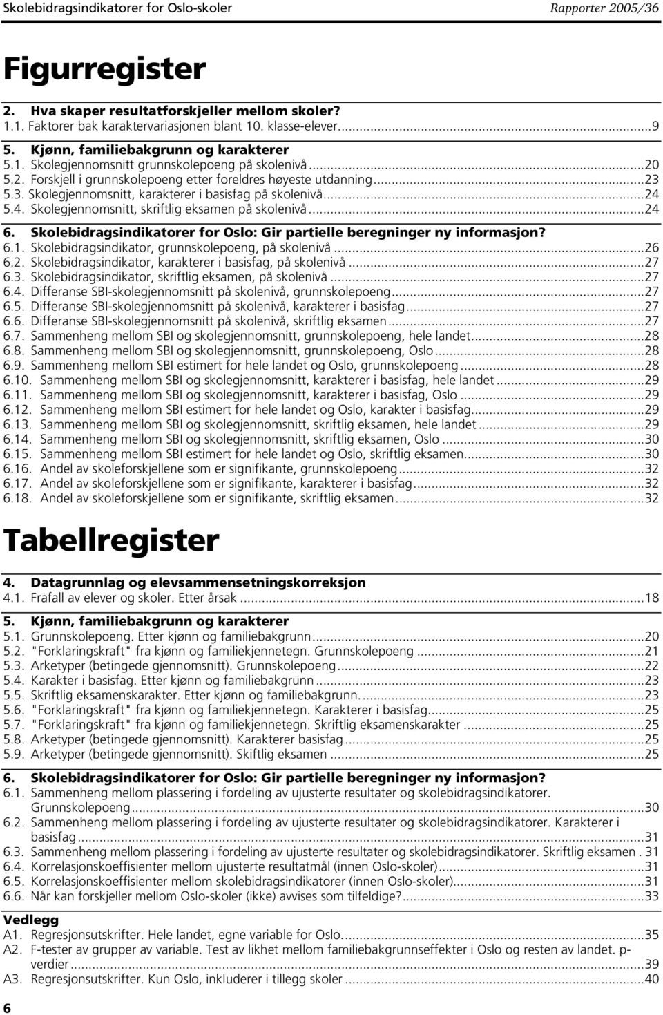 5.3. Skolegjennomsnitt, karakterer i basisfag på skolenivå...24 5.4. Skolegjennomsnitt, skriftlig eksamen på skolenivå...24 6.