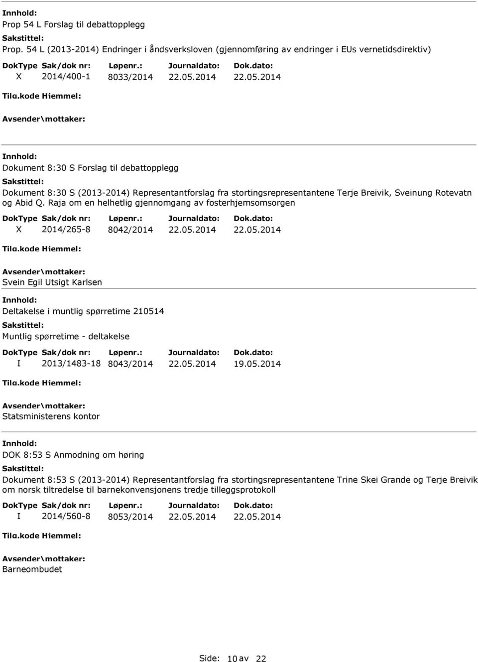 Representantforslag fra stortingsrepresentantene Terje Breivik, Sveinung Rotevatn og Abid Q.