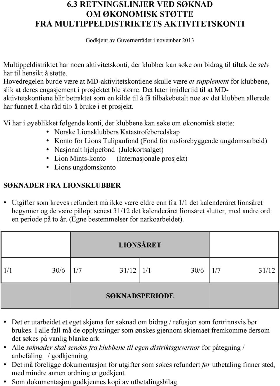 Det later imidlertid til at MDaktivtetskontiene blir betraktet som en kilde til å få tilbakebetalt noe av det klubben allerede har funnet å «ha råd til» å bruke i et prosjekt.