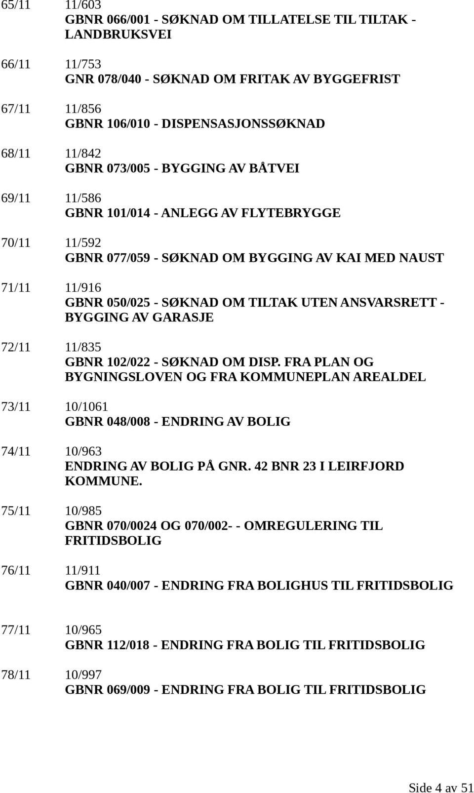 ANSVARSRETT - BYGGING AV GARASJE 72/11 11/835 GBNR 102/022 - SØKNAD OM DISP.