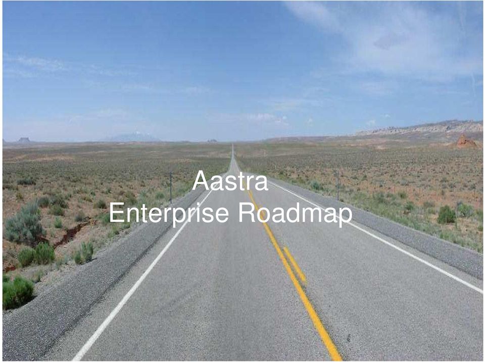 Roadmap 