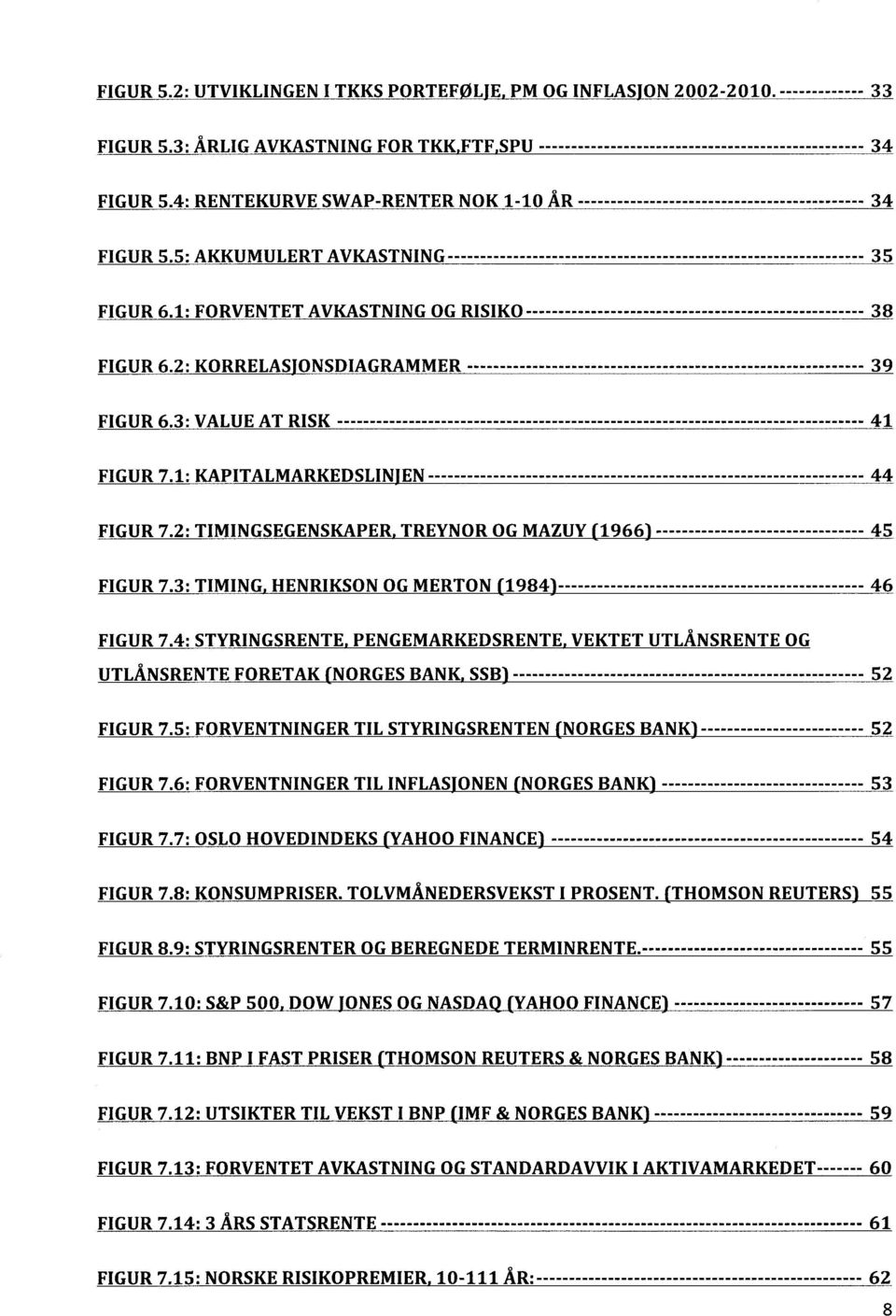 1: FORVENTET AVKASTNING OG RISIKO ---------------------------------------------------- 38 FIGUR 6.2: KORRELASJONSDIAGRAMMER m n_nn_n m_nnmnnm nnnm_m_mnm 39 FIGUR 6.