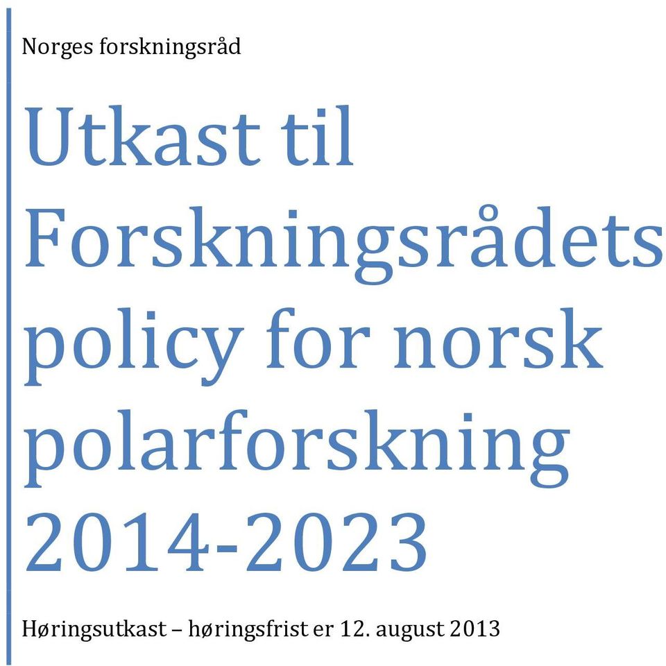 polarforskning 2014-2023