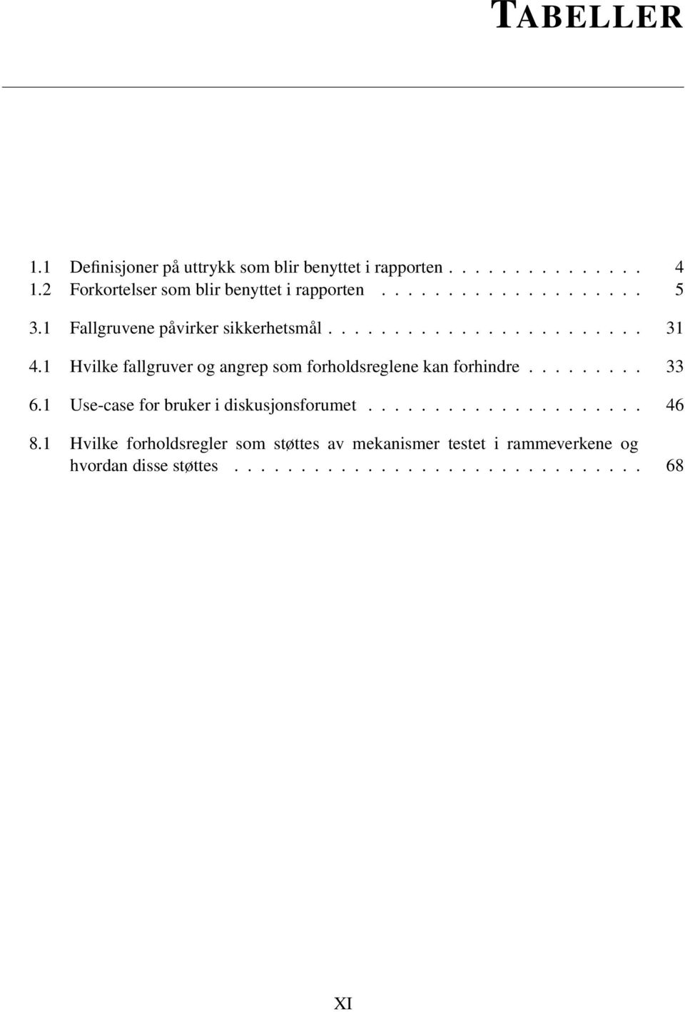 1 Hvilke fallgruver og angrep som forholdsreglene kan forhindre......... 33 6.1 Use-case for bruker i diskusjonsforumet.