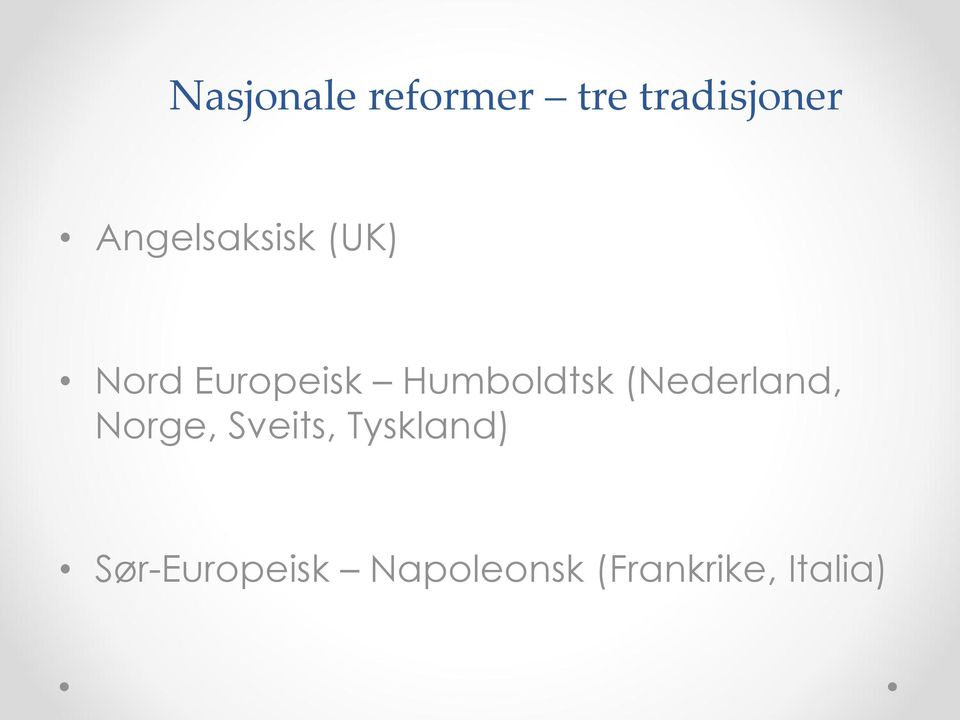 Humbldtsk (Nederland, Nrge, Sveits,