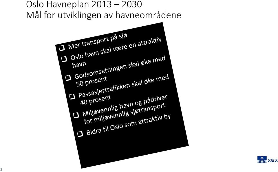 2030 Mål for