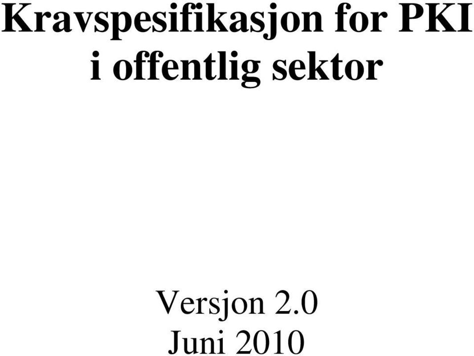 offentlig