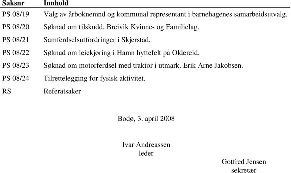 Søknad om leiekjøring i Hamn hyttefelt på Oldereid. Søknad om motorferdsel med traktor i utmark. Erik Arne Jakobsen.