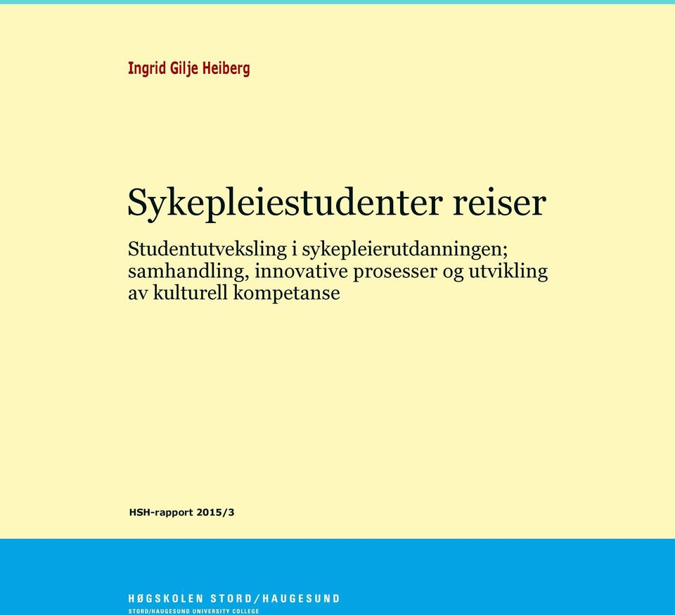 sykepleierutdanningen; samhandling,