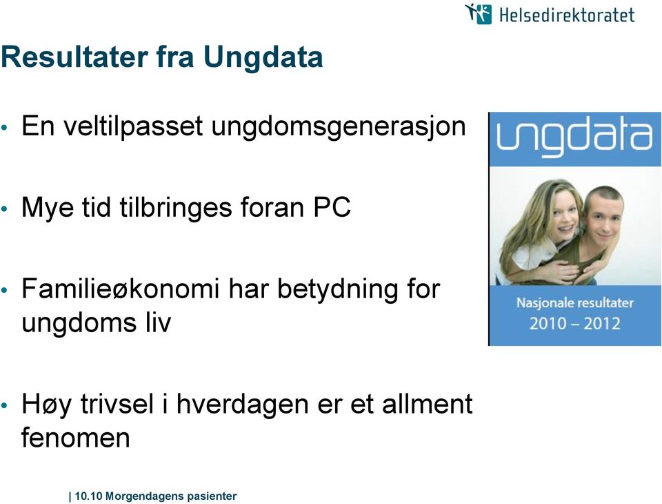 PC Familieøkonomi har betydning for ungdoms