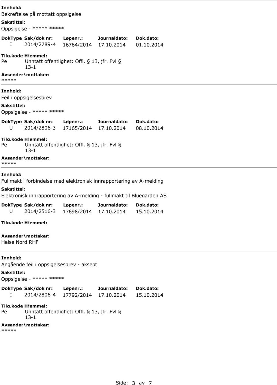 2014 Fullmakt i forbindelse med elektronisk innrapportering av A-melding Elektronisk innrapportering