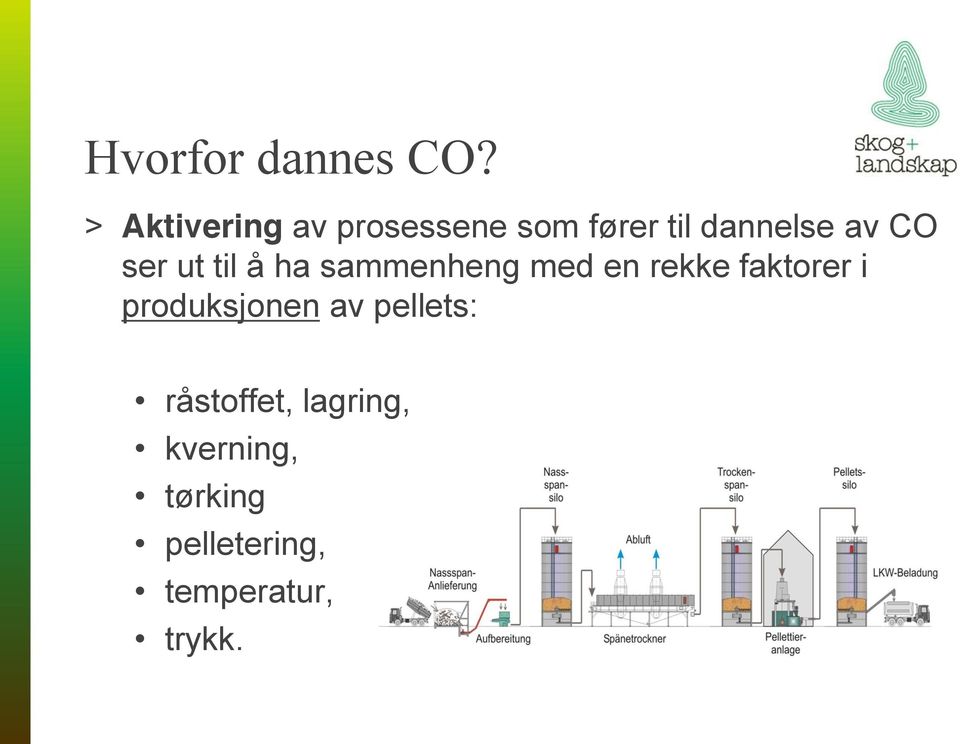 CO ser ut til å ha sammenheng med en rekke faktorer i