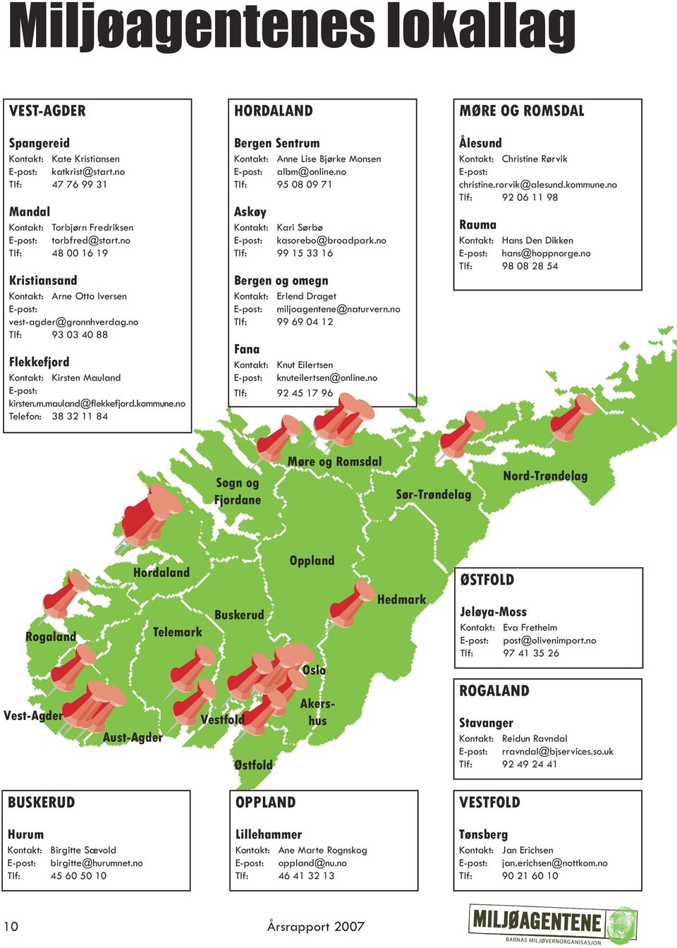 no Telefon: 38 32 11 84 HORDALAND Bergen Sentrum Kontakt: Anne Lise Bjørke Monsen E-post: albm@online.no Tlf: 95 08 09 71 Askøy Kontakt: Kari Sørbø E-post: kasorebo@broadpark.