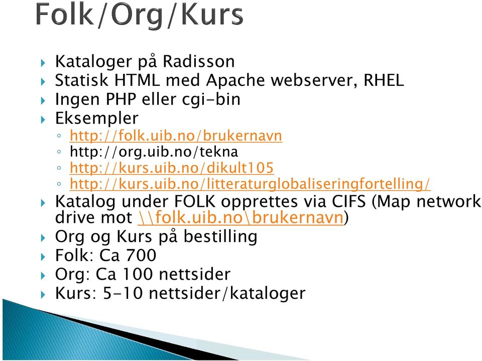 no/brukernavn http://org.uib.