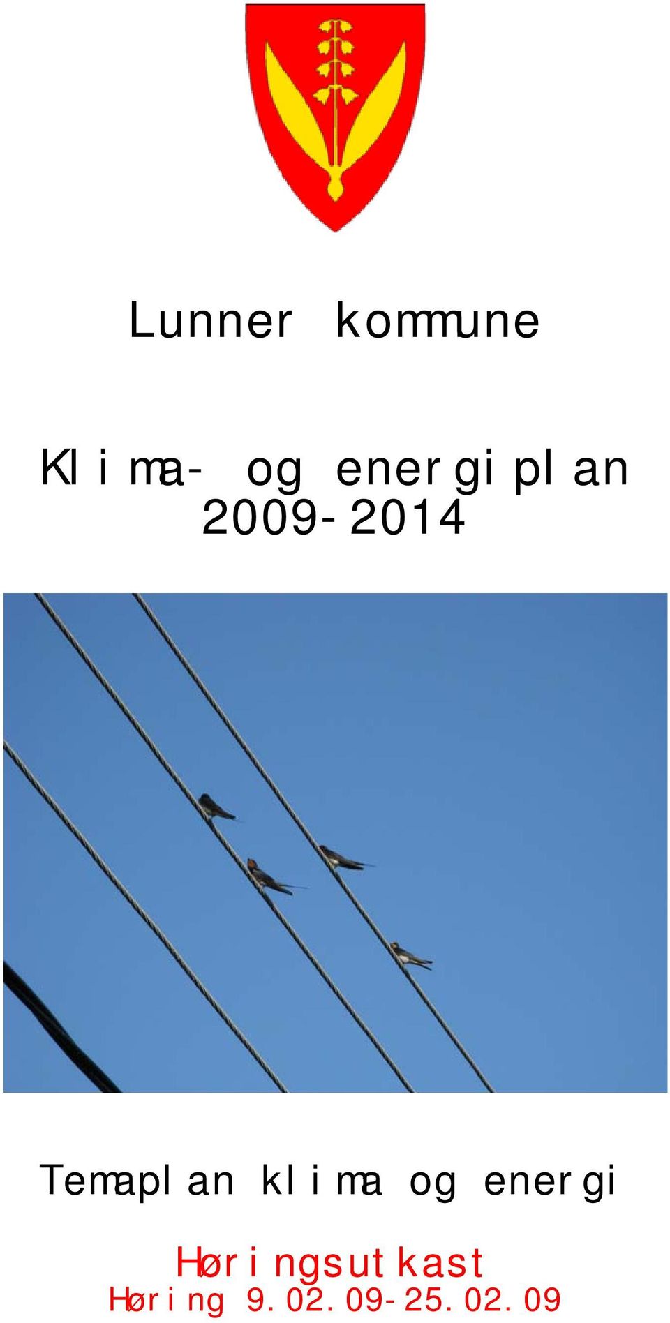 Temaplan klima og energi