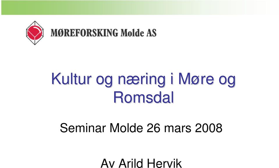 Seminar Molde 26