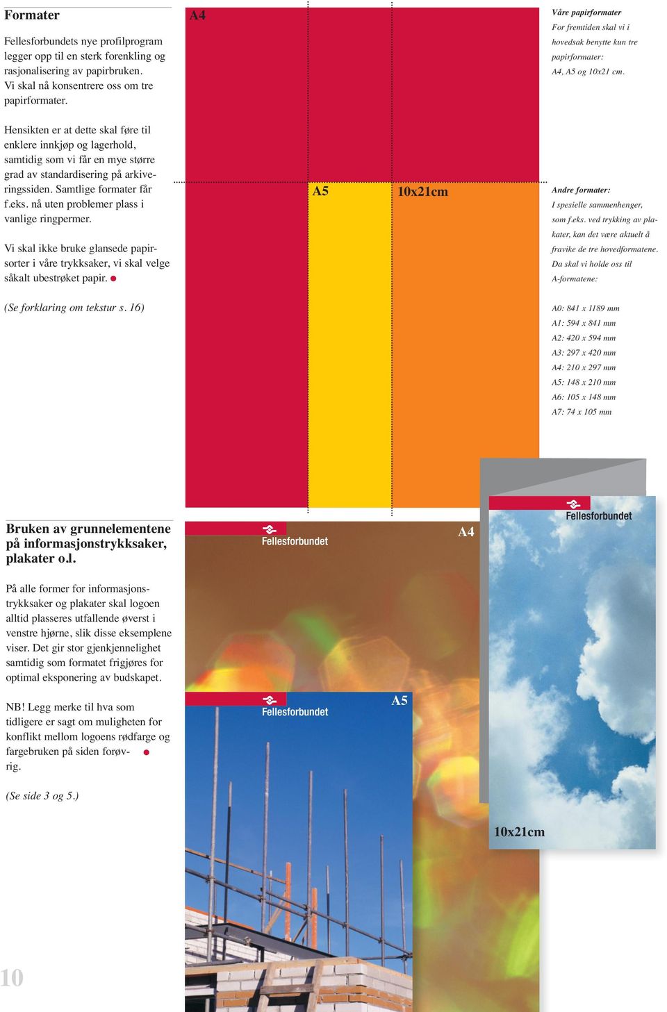 Hensikten er at dette skal føre til enklere innkjøp og lagerhold, samtidig som vi får en mye større grad av standardisering på arkiveringssiden. Samtlige formater får f.eks.