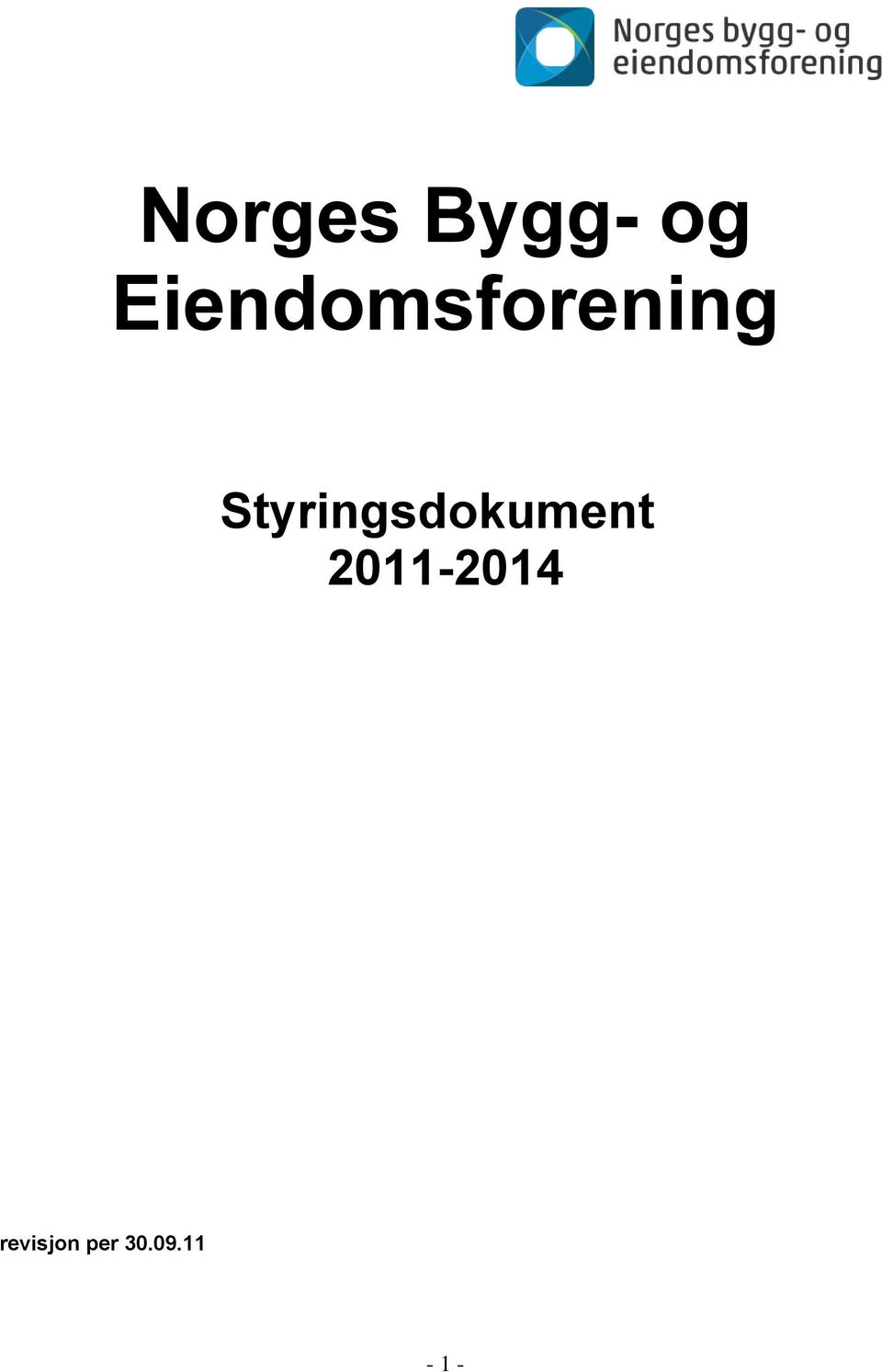 Styringsdokument