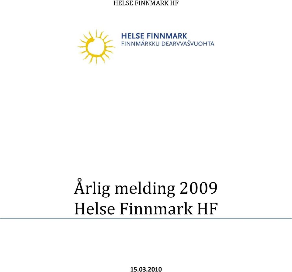 2009 Helse