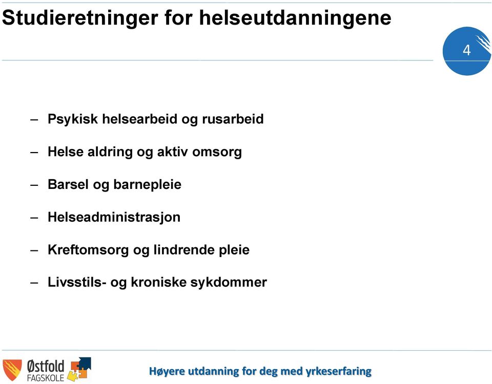 omsorg Barsel og barnepleie Helseadministrasjon