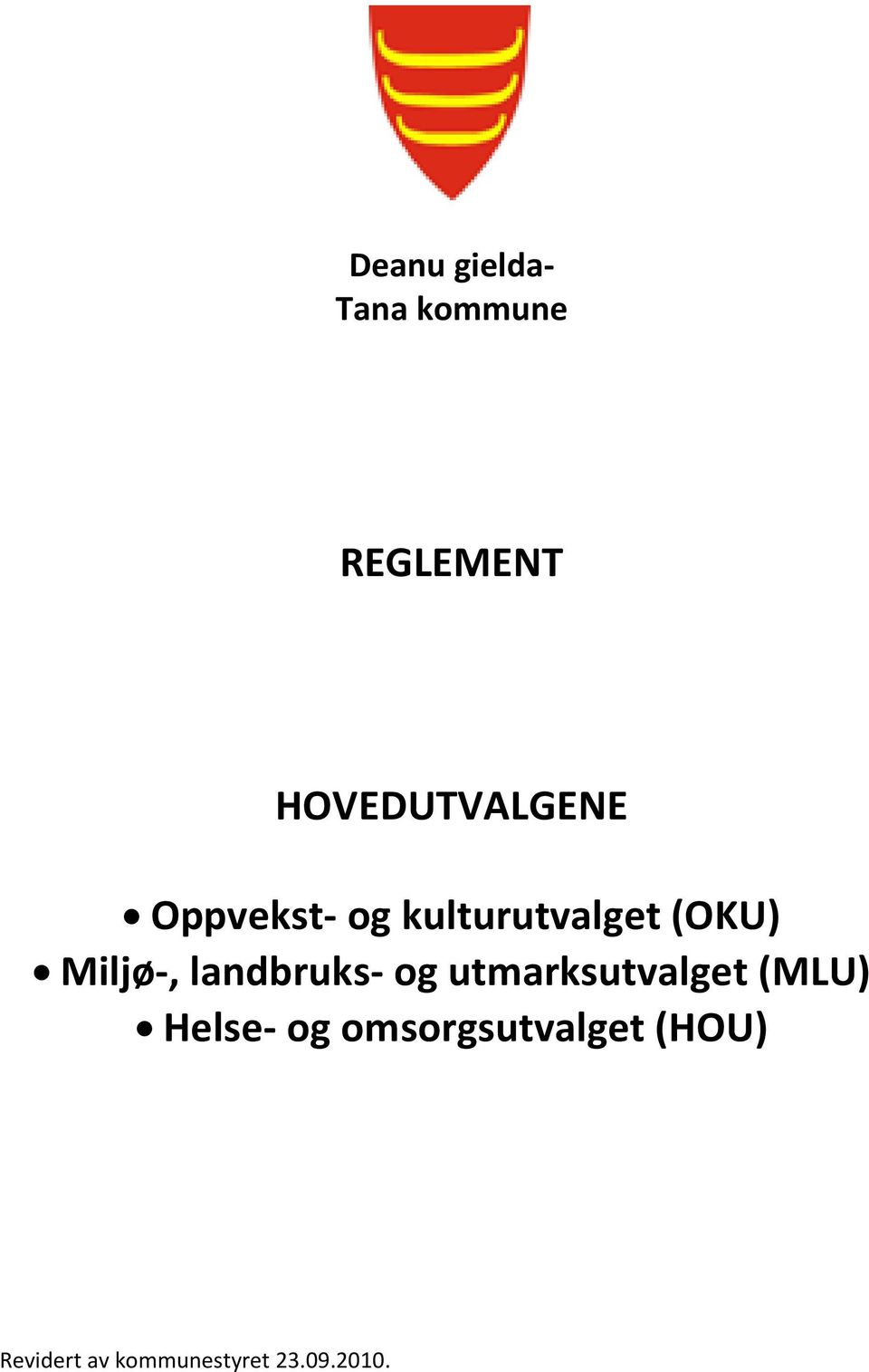 Miljø-, landbruks- og utmarksutvalget (MLU)