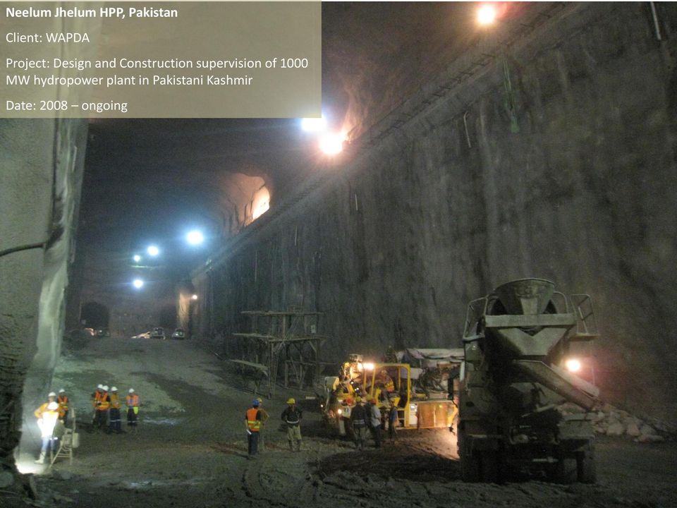 supervision of 1000 MW hydropower