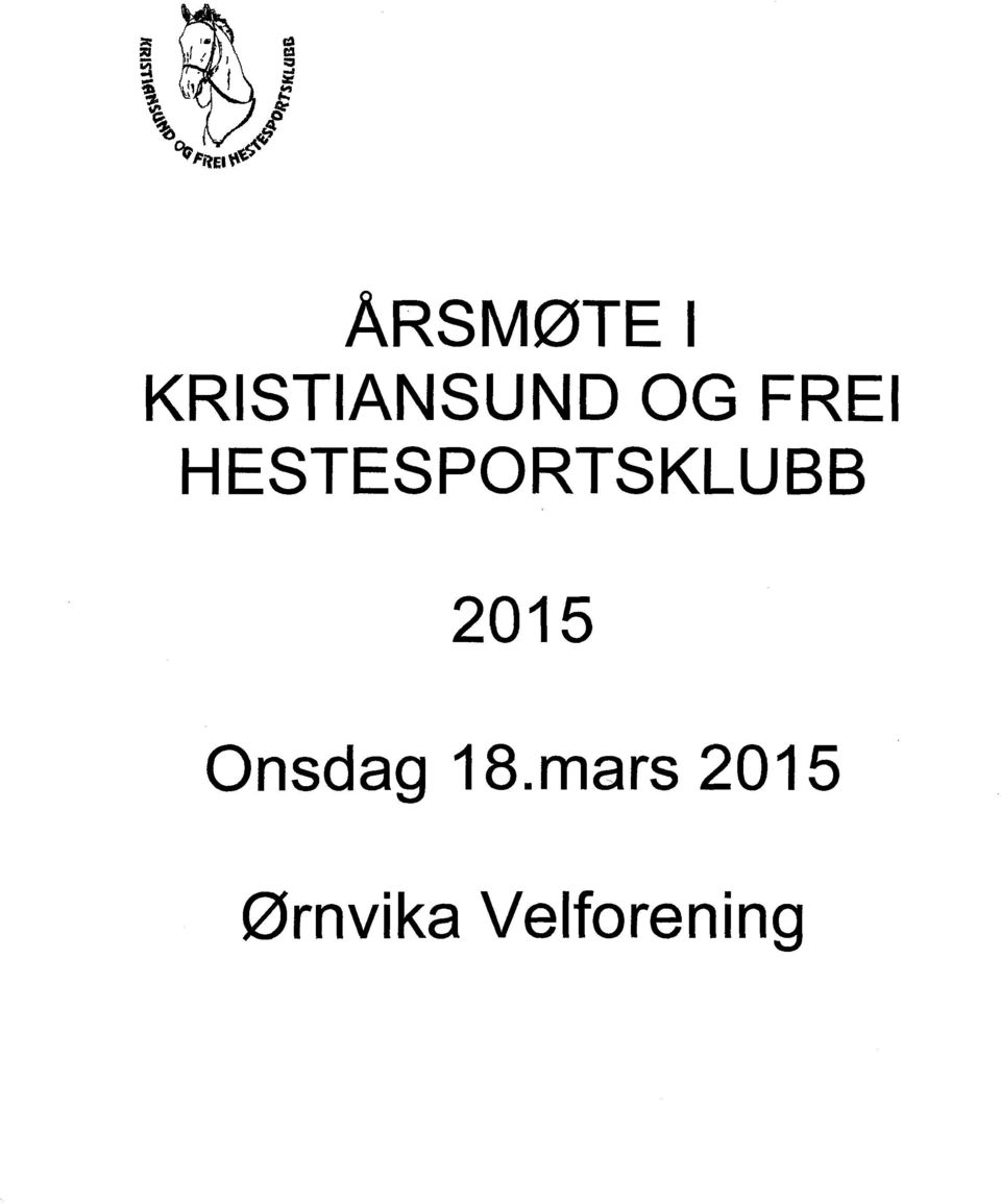 HESTESPORTSKLUBB 2015