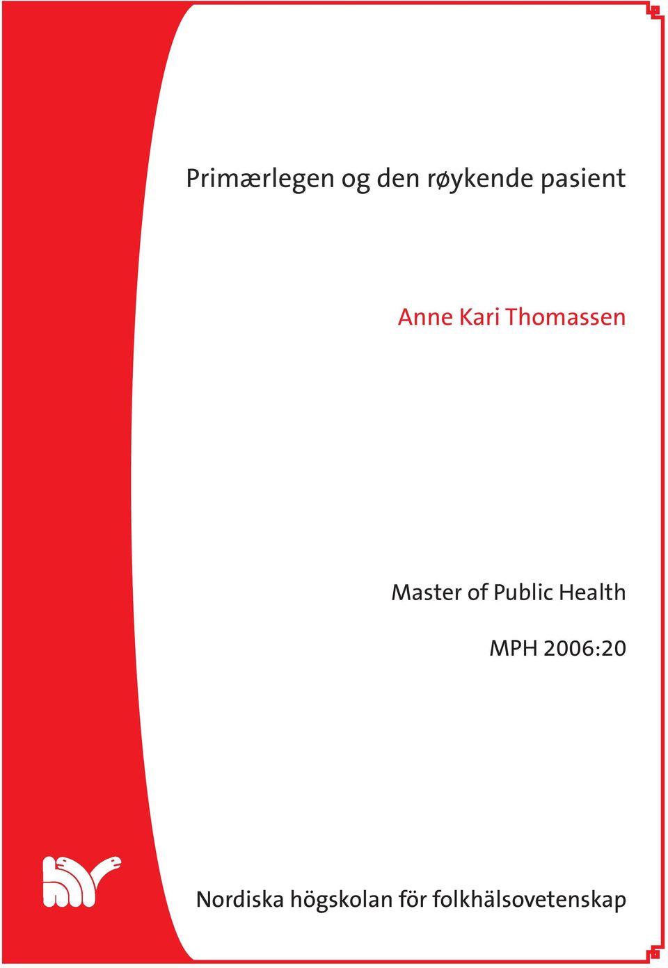 Master of Public Health MPH