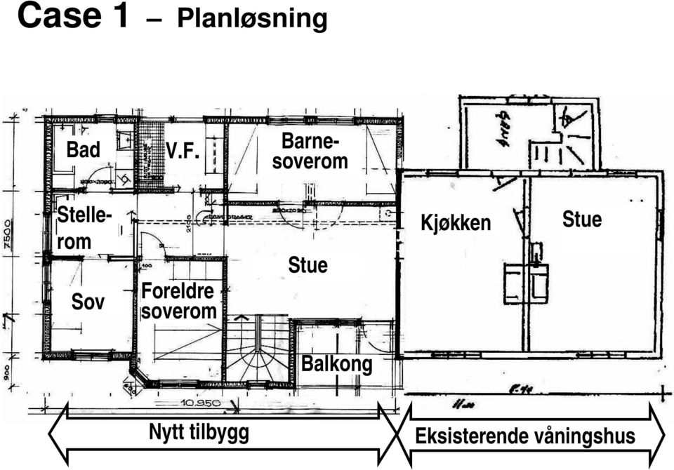 Foreldre soverom Stue Kjøkken