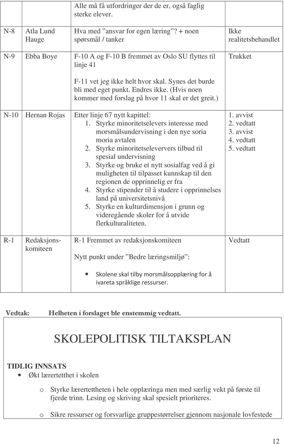 Endres ikke. (Hvis noen kommer med forslag på hvor 11 skal er det greit.) N-10 Hernan Rojas Etter linje 67 nytt kapittel: 1.