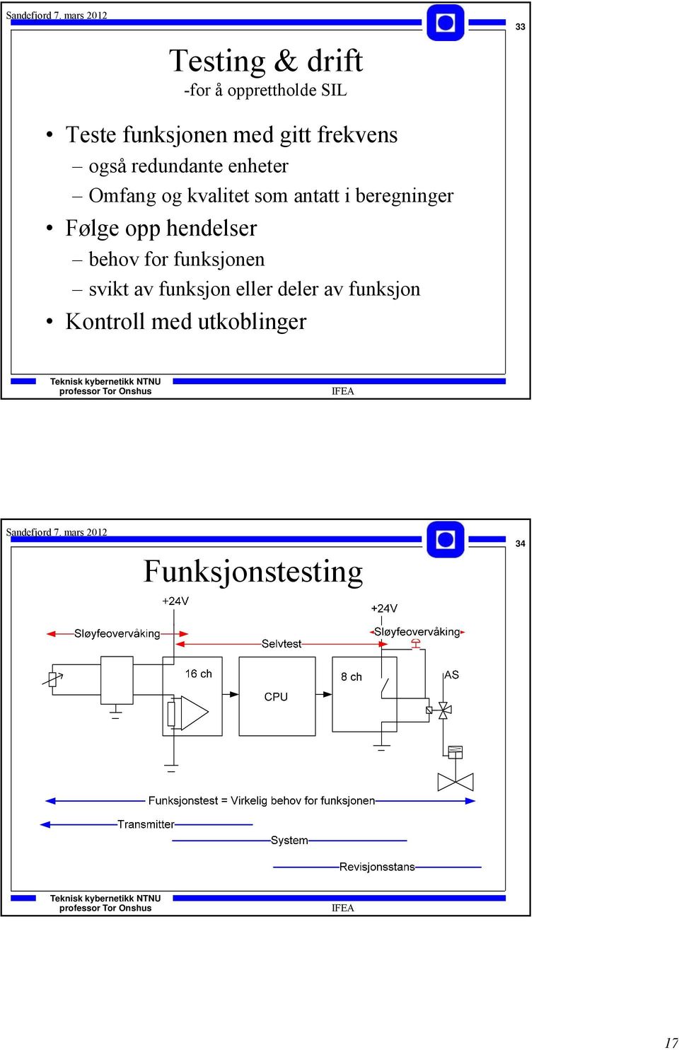 beregninger Følge opp hendelser behov for funksjonen svikt av