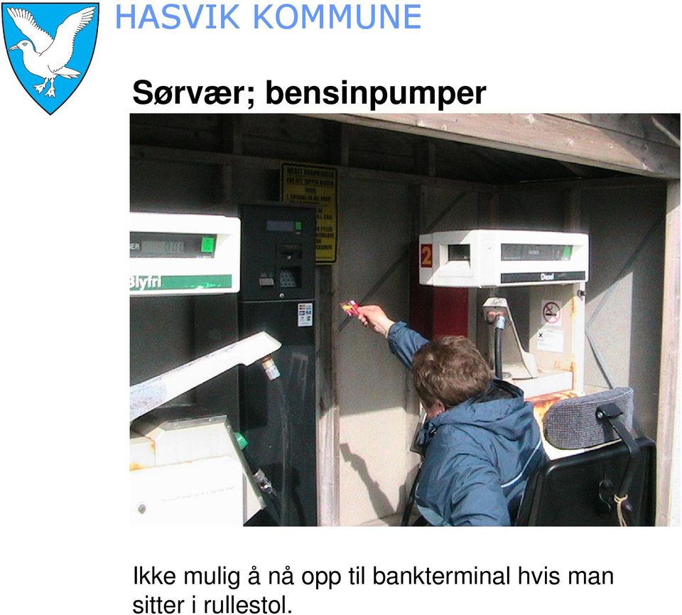 til bankterminal hvis