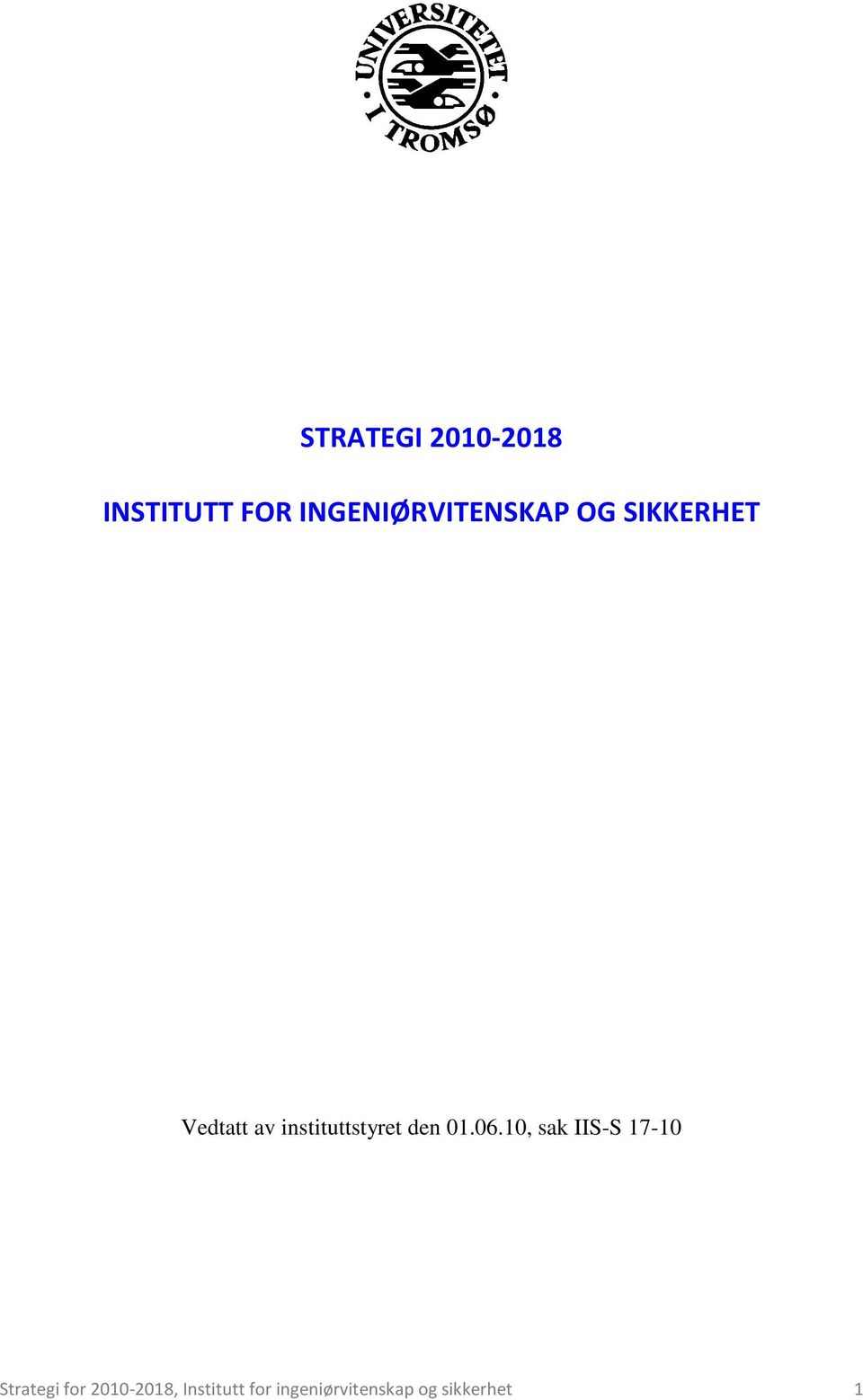 instituttstyret den 01.06.