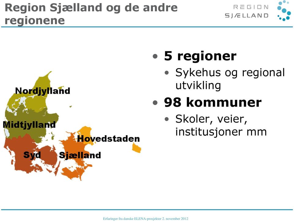 og regional utvikling 98