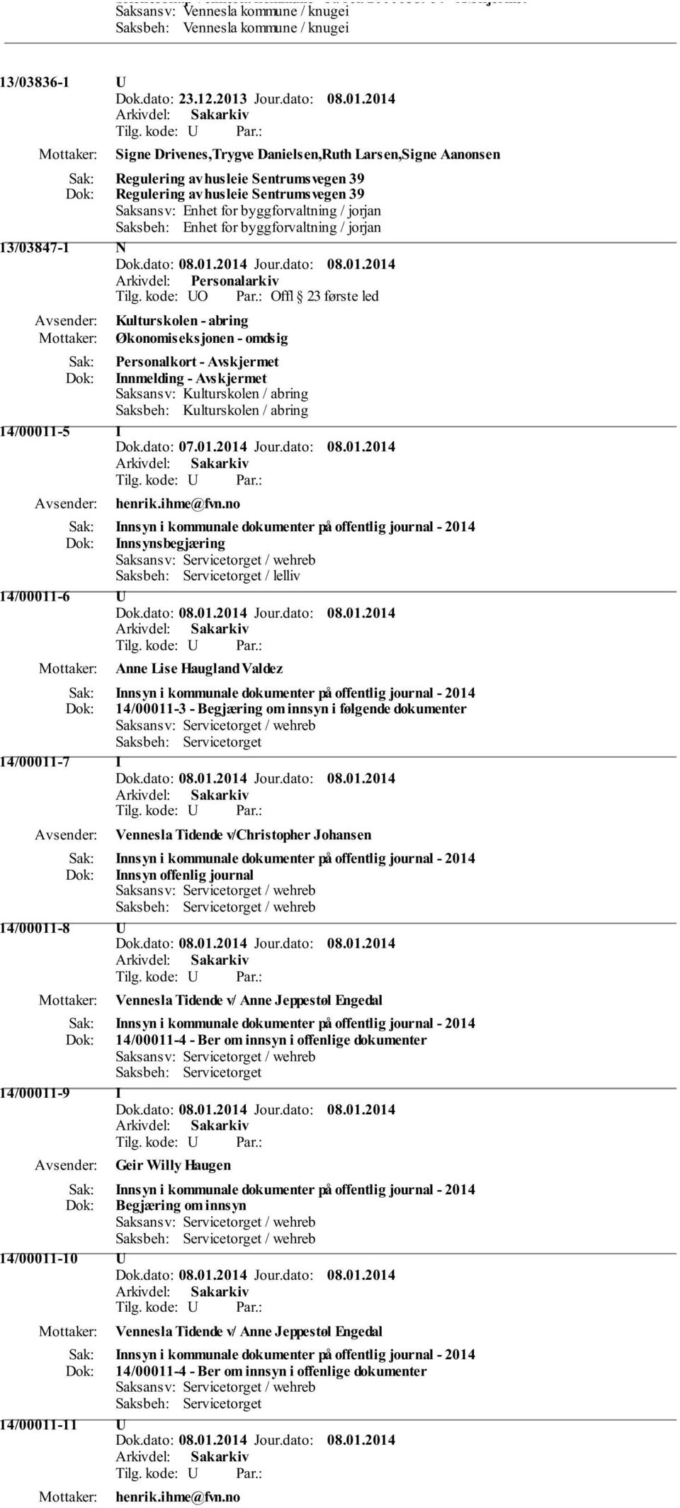 2014 Signe Drivenes,Trygve Danielsen,Ruth Larsen,Signe Aanonsen Regulering av husleie Sentrumsvegen 39 Regulering av husleie Sentrumsvegen 39 Saksansv: Enhet for byggforvaltning / jorjan Saksbeh: