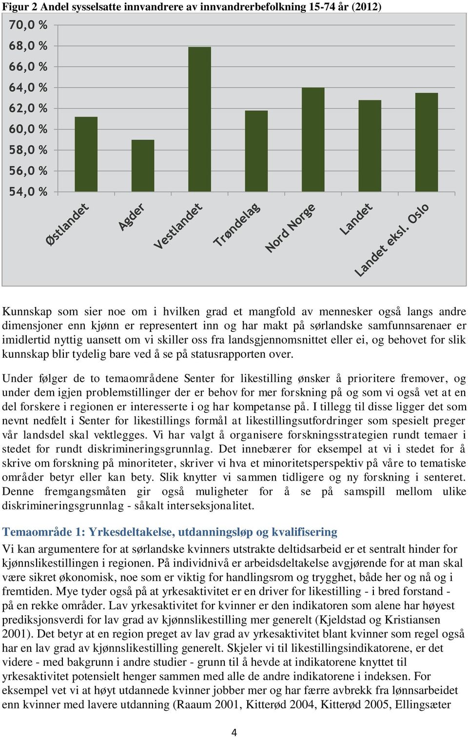 behovet for slik kunnskap blir tydelig bare ved å se på statusrapporten over.