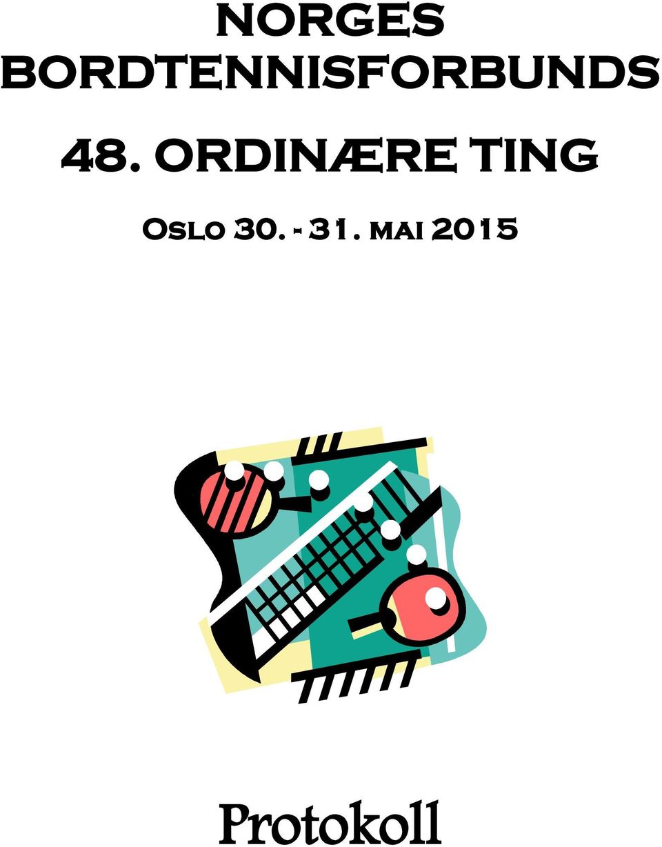 48. ORDINÆRE TING