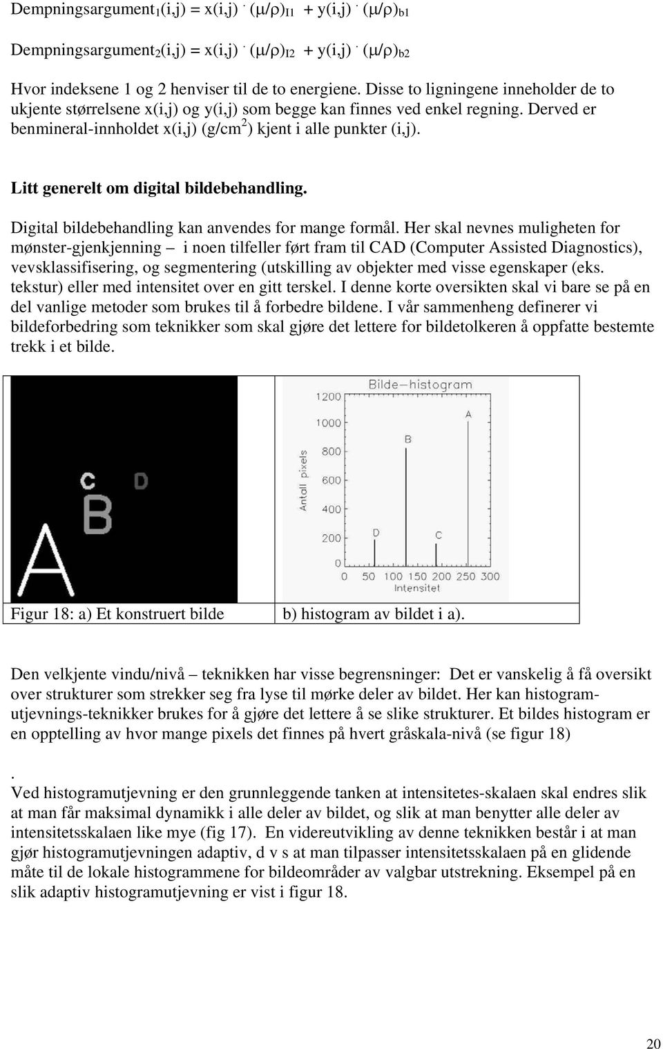 Litt generelt om digital bildebehandling. Digital bildebehandling kan anvendes for mange formål.