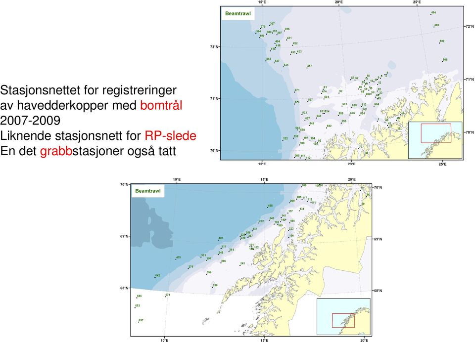 2007-2009 Liknende stasjonsnett