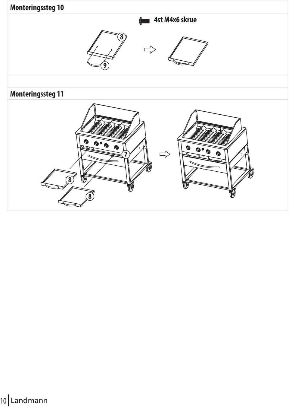 9 Monteringssteg