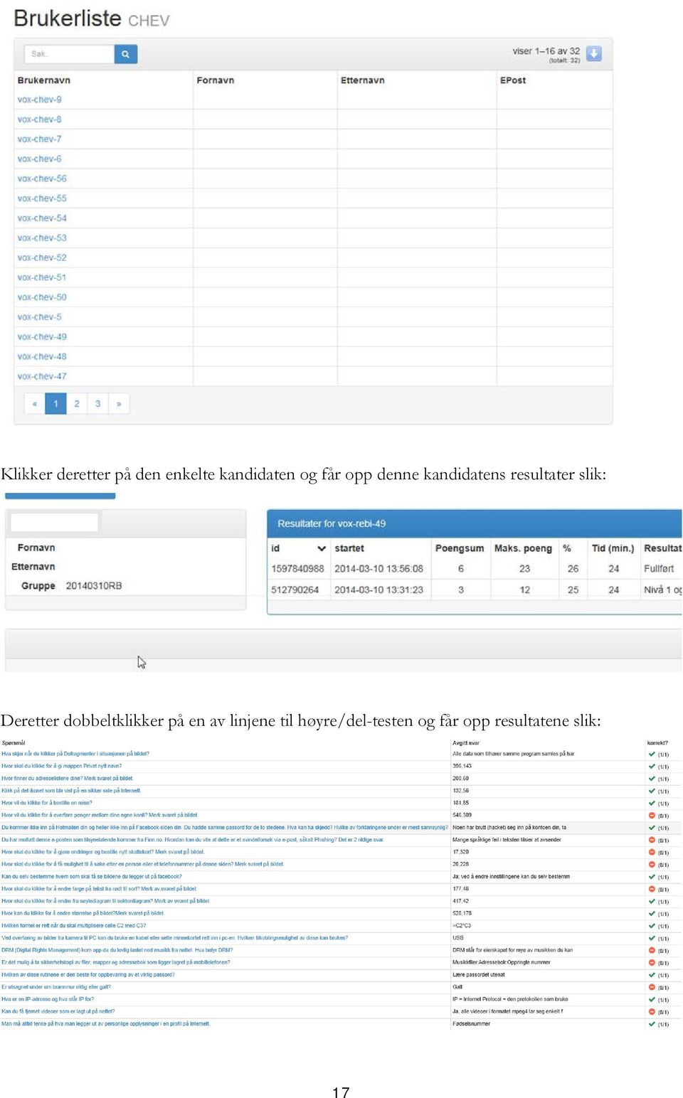 Deretter dobbeltklikker på en av linjene til