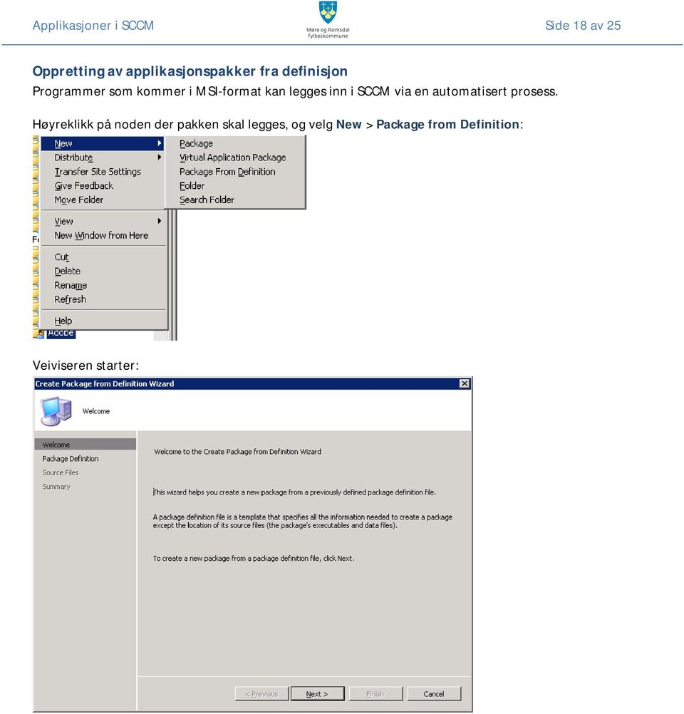 SCCM via en automatisert prosess.