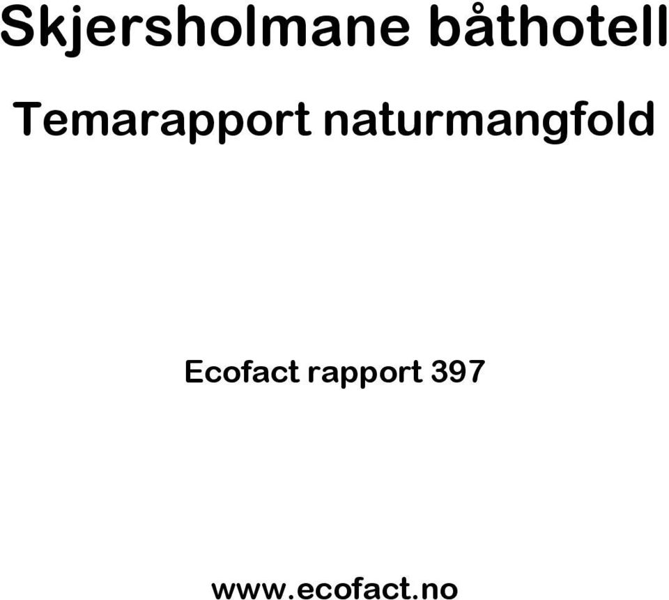 Temarapport