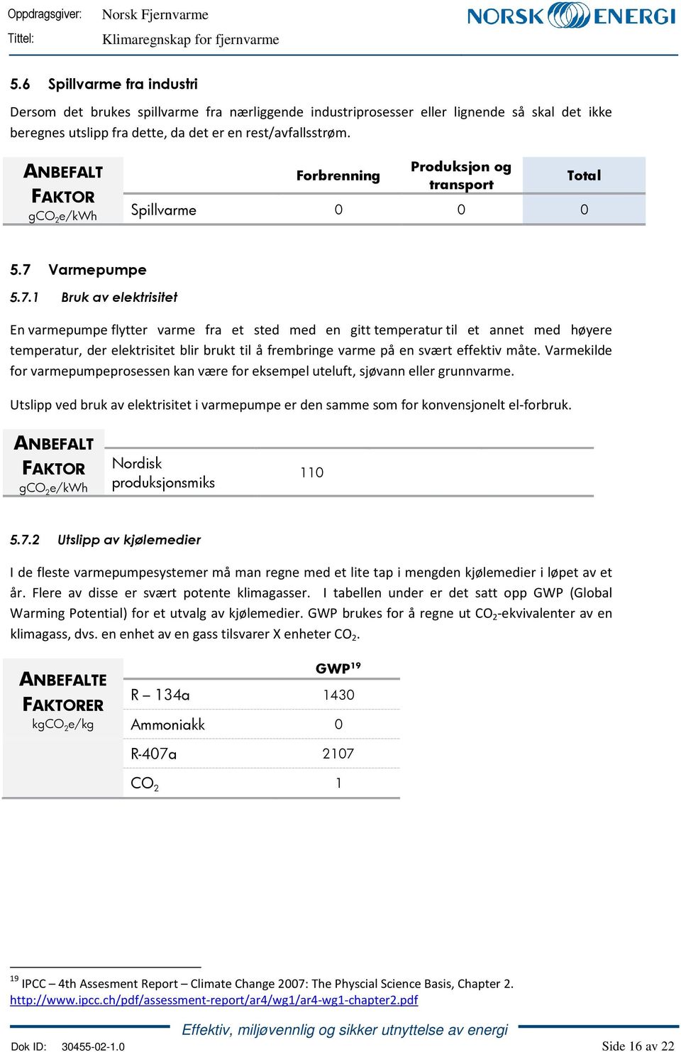 Varmepumpe 5.7.