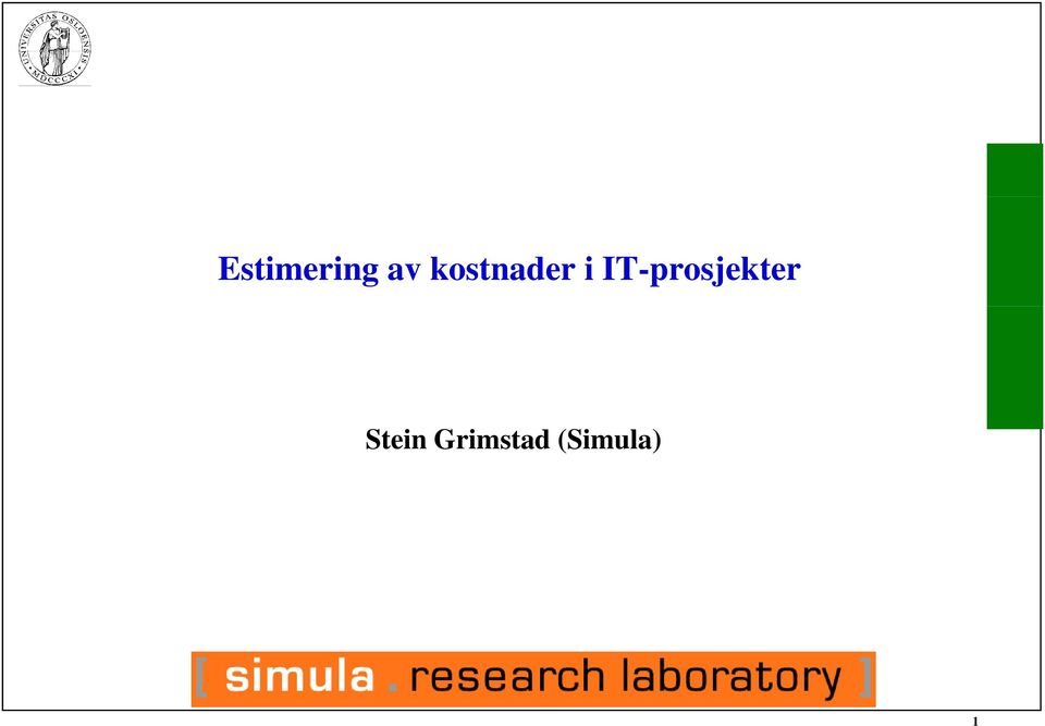 IT-prosjekter