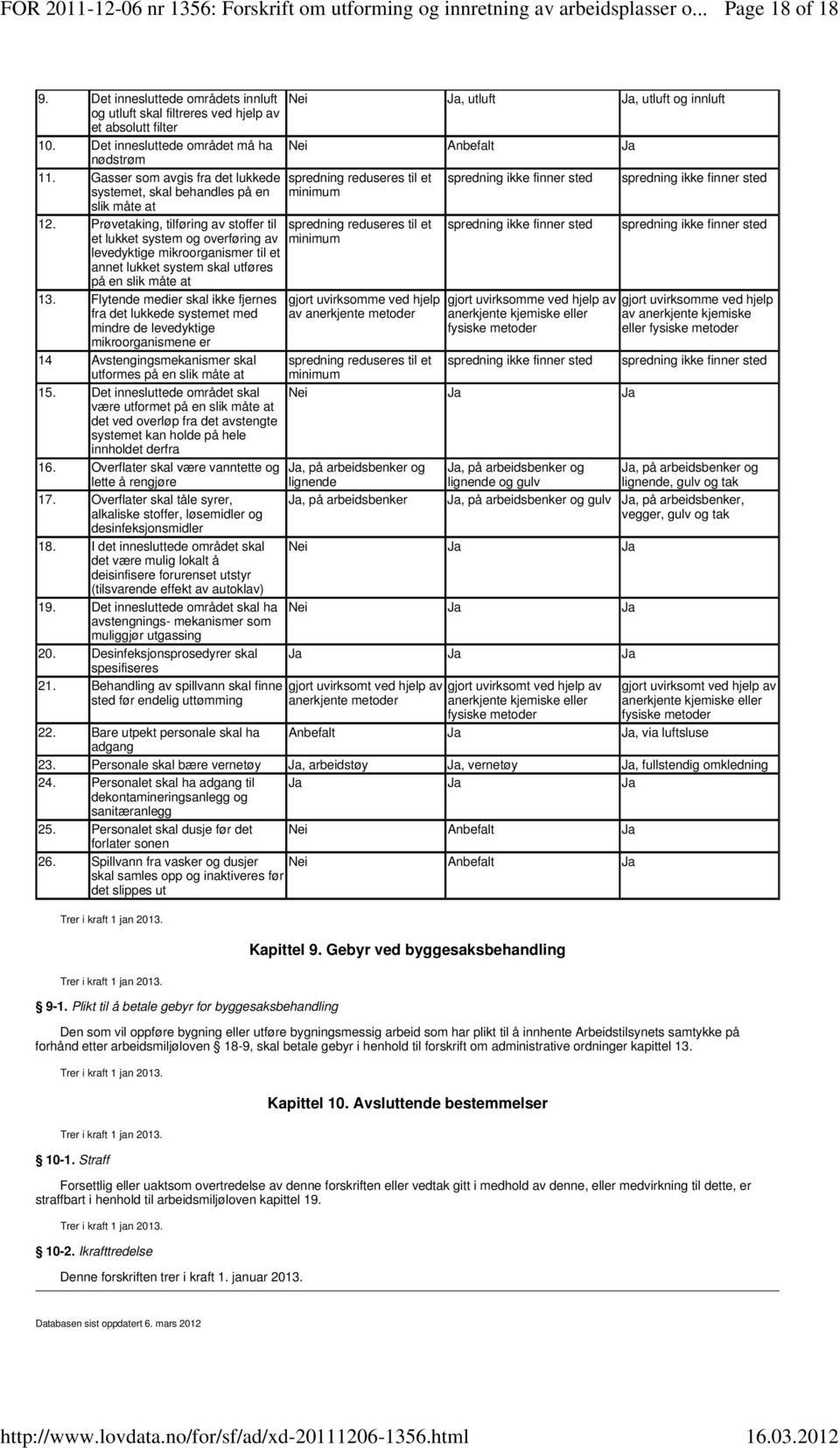 Prøvetaking, tilføring av stoffer til et lukket system og overføring av levedyktige mikroorganismer til et annet lukket system skal utføres på en slik måte at 13.