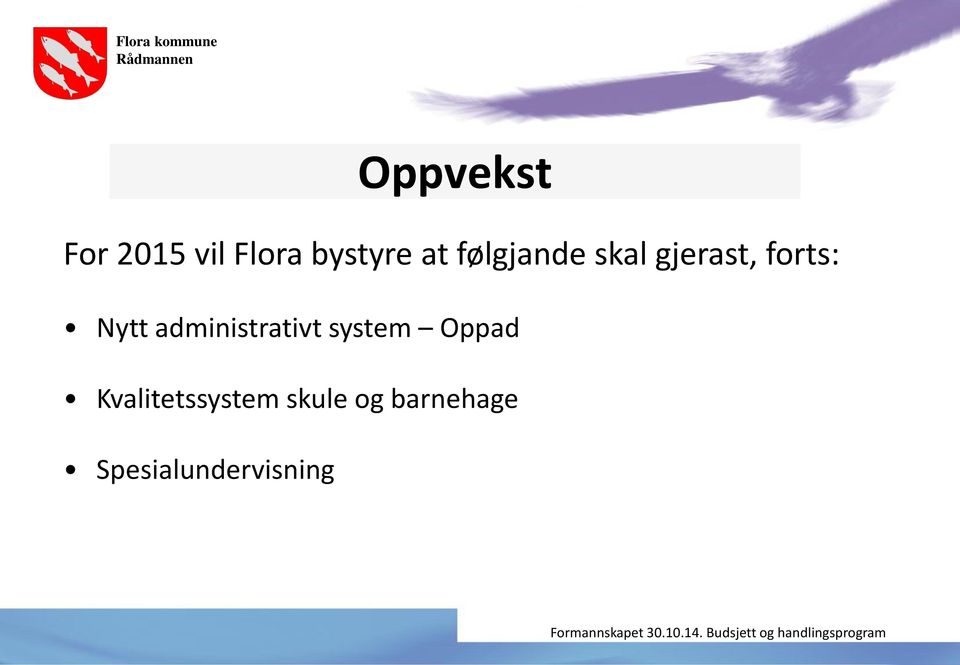 administrativt system Oppad