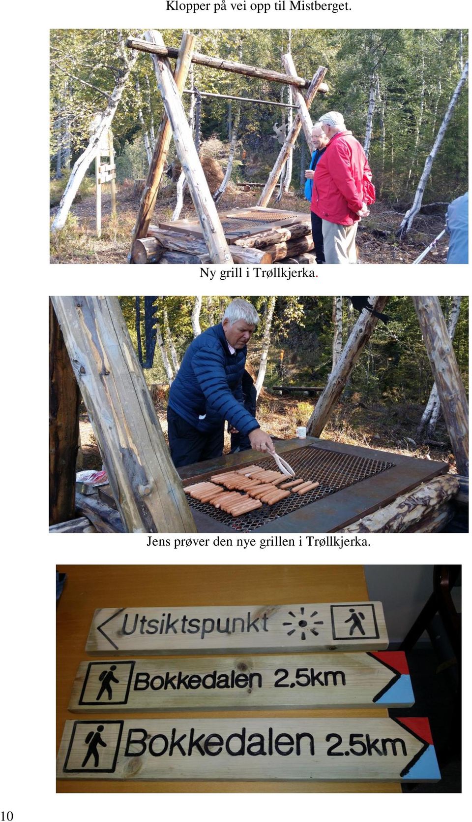 Ny grill i Trøllkjerka.