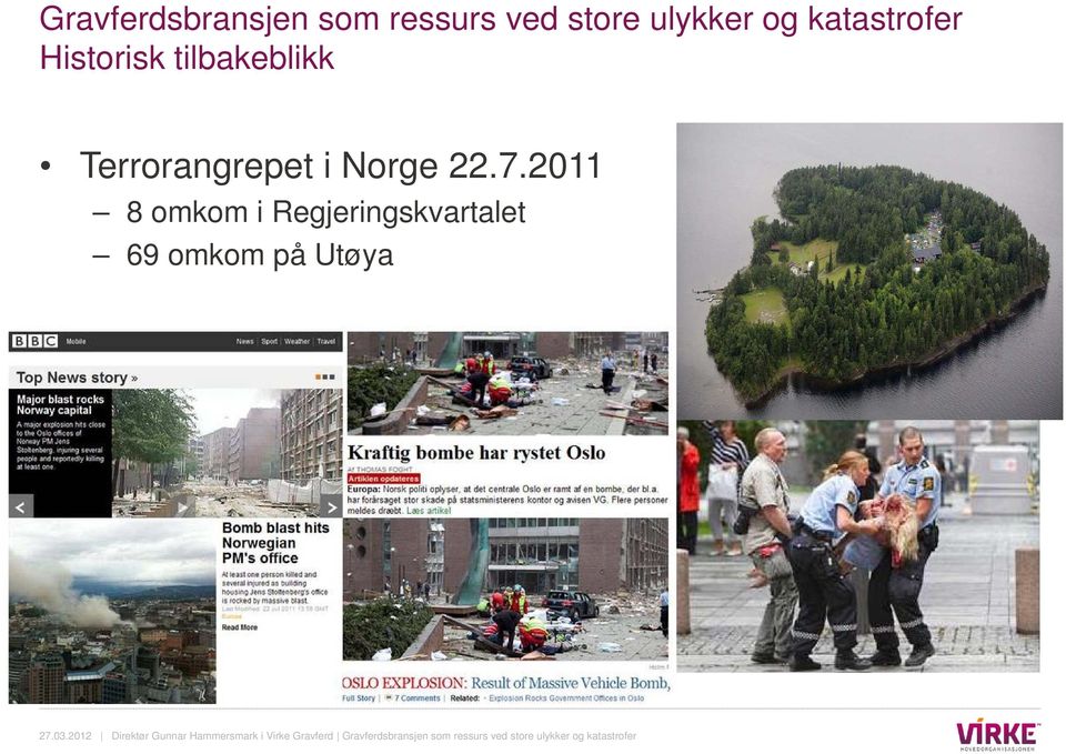 tilbakeblikk Terrorangrepet i Norge 22.7.