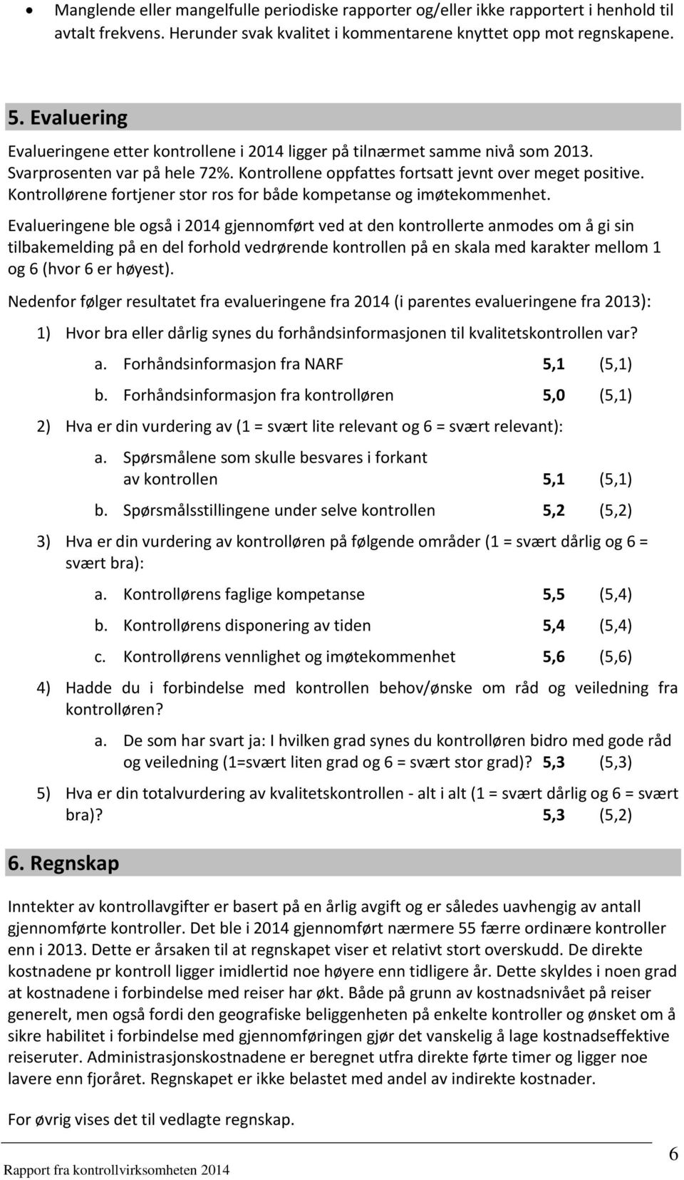 Kontrollørene fortjener stor ros for både kompetanse og imøtekommenhet.